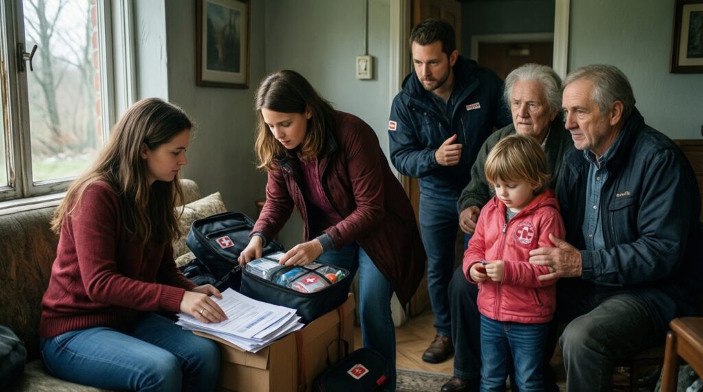 Безопасность и ЧС: паводок, пожары, штормовые предупреждения и профилактика - иллюстрация